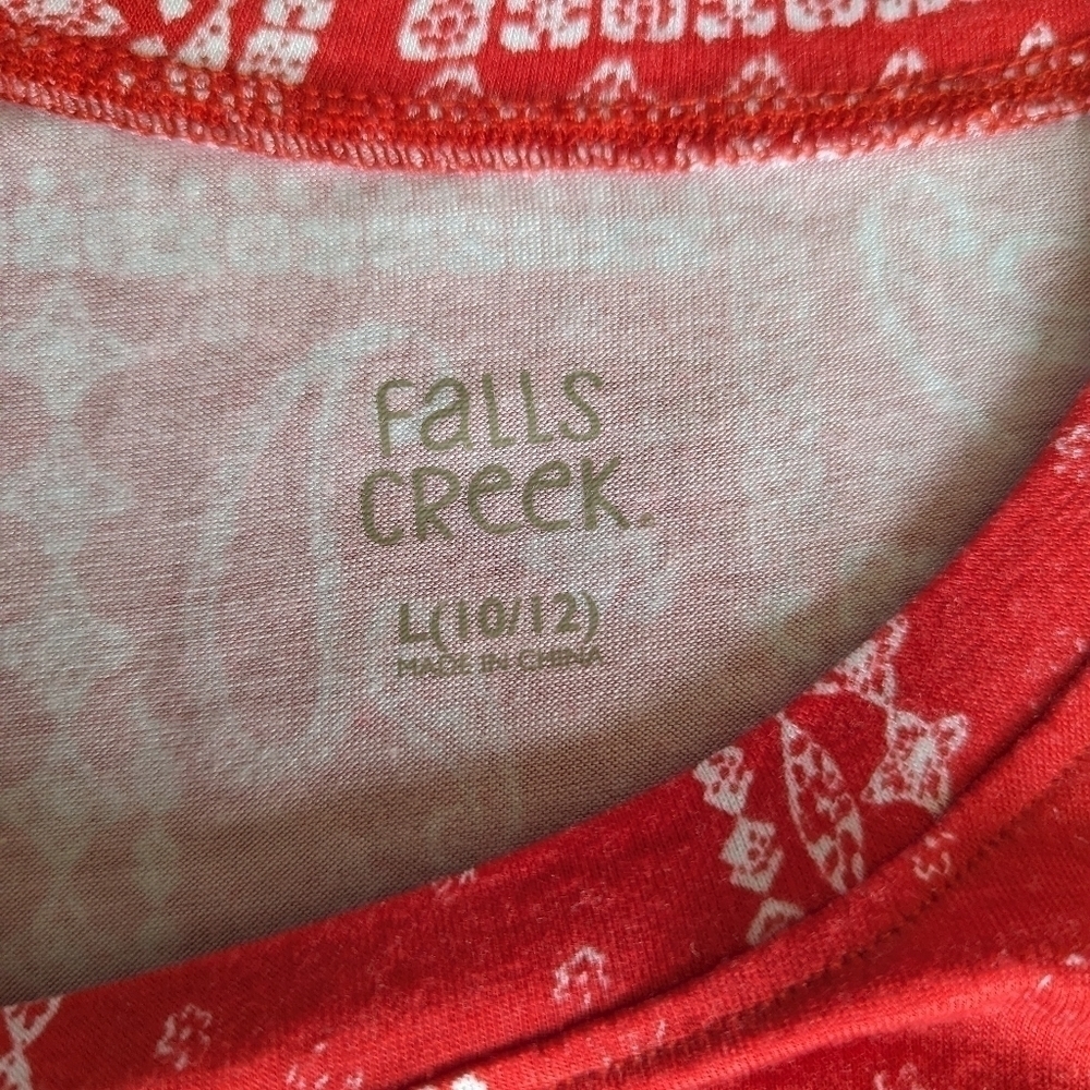Girls Red Tank L - Picture 2 of 4